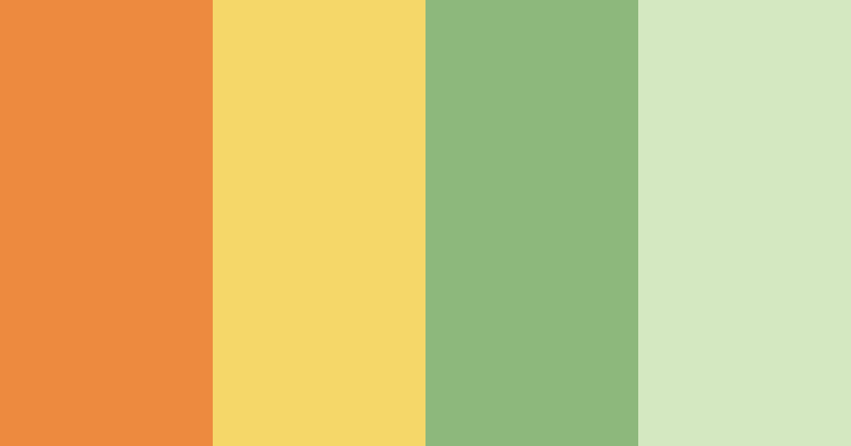 Download sunny meadow color palette PNG image (landscape)