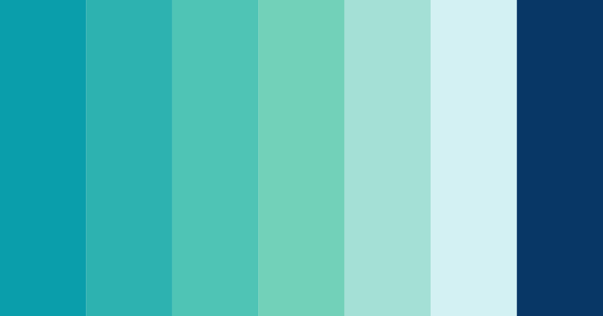 Download oceanic serenity color palette PNG image (landscape)