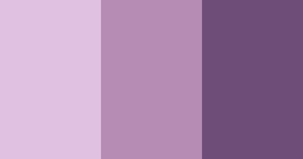 Download lavender dreams color palette PNG image (landscape)