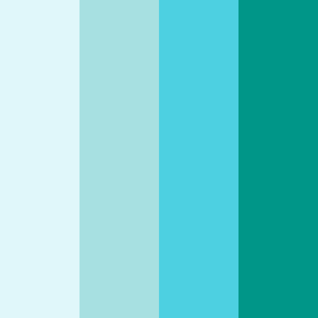 Download moonlit shoreline color palette PNG image (square)