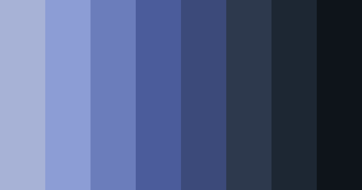 Download galactic voyage color palette PNG image (landscape)