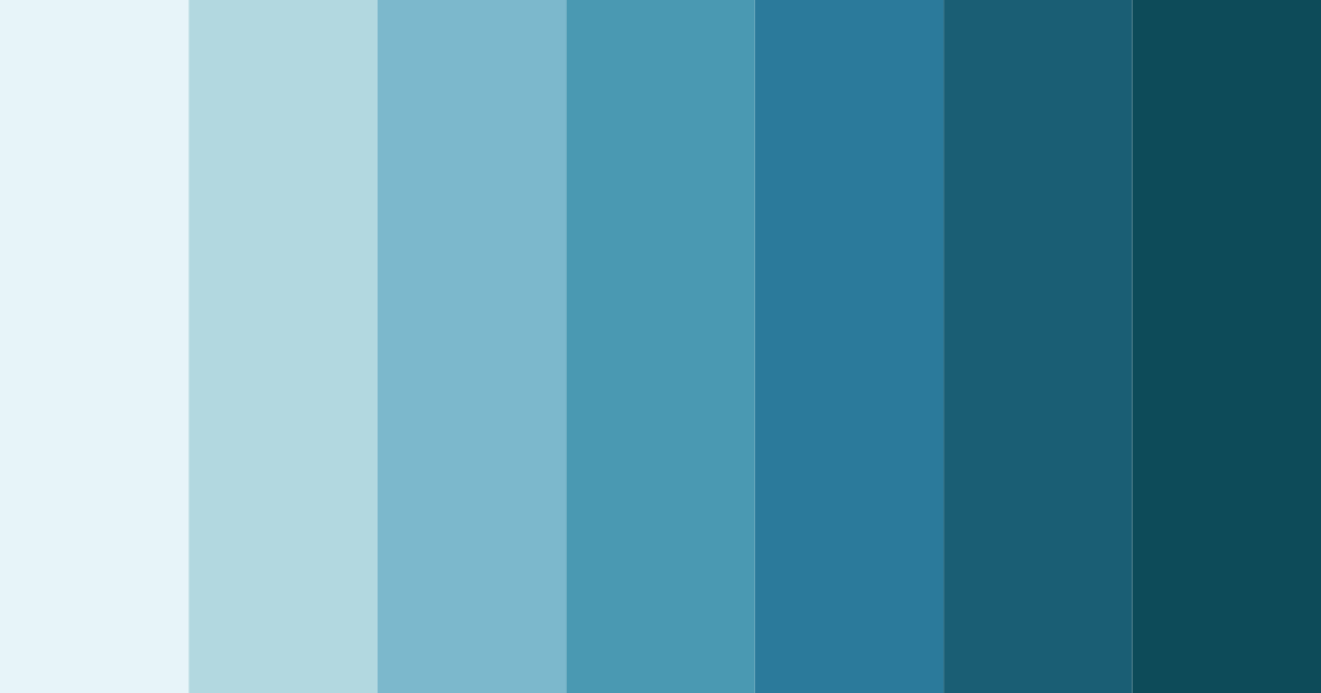 Download courageous tides color palette PNG image (landscape)