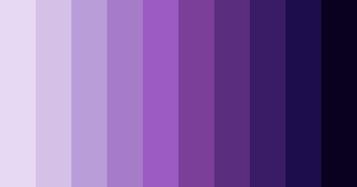 Download lilac dreams color palette PNG image (landscape)