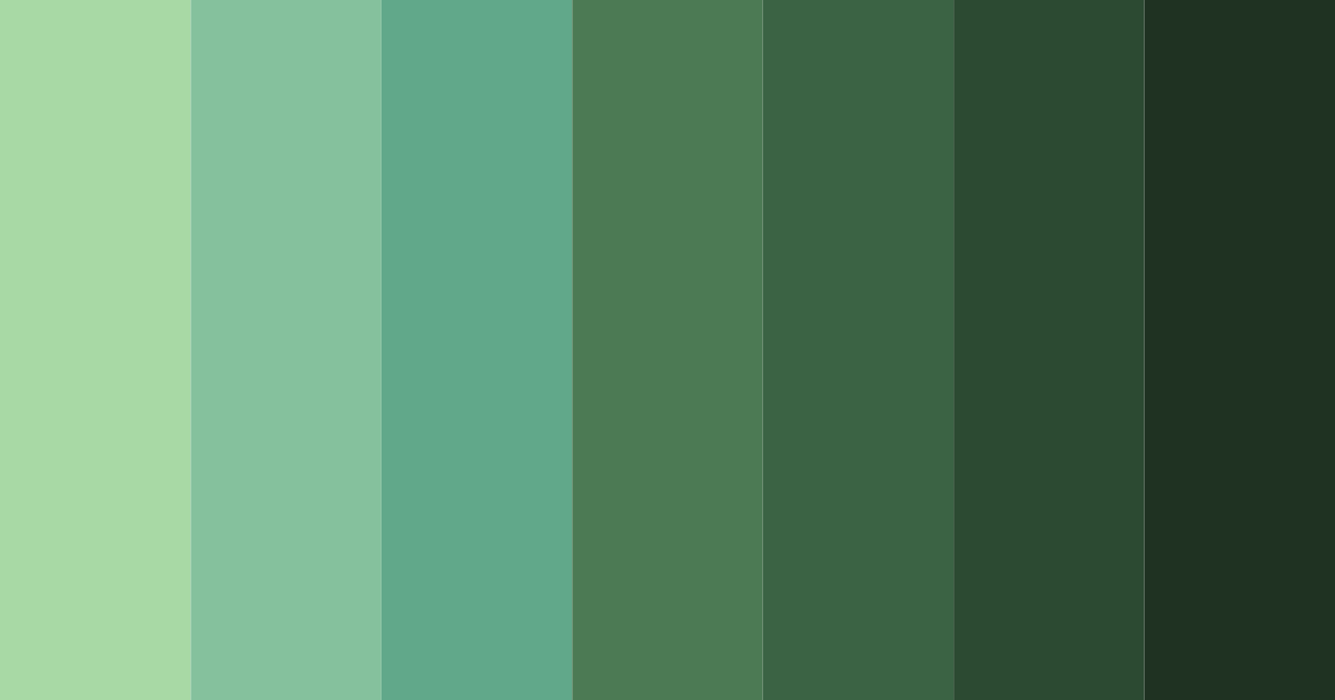 Download verdant whisper color palette PNG image (landscape)