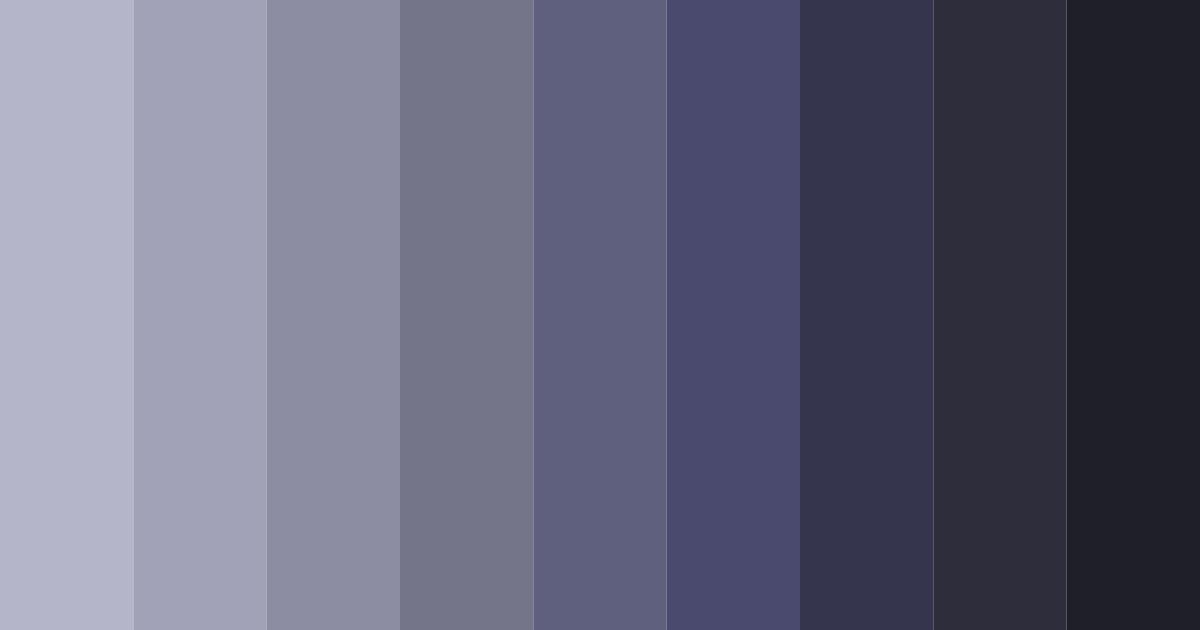 Download dark blue color palette PNG image (landscape)