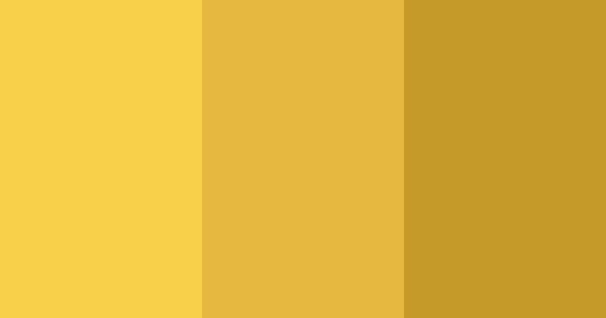 Download golden honey color palette PNG image (landscape)