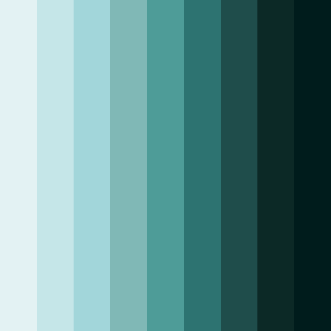 Download teal dumpling color palette PNG image (square)