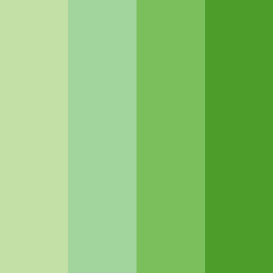 Download light yellow green color palette PNG image (square)