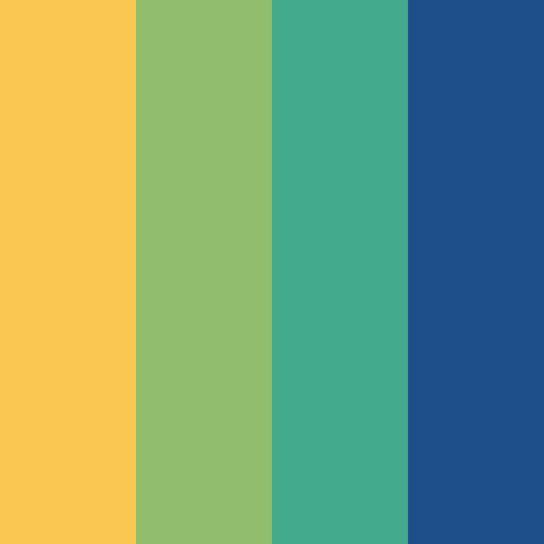 Download orange green color palette PNG image (square)