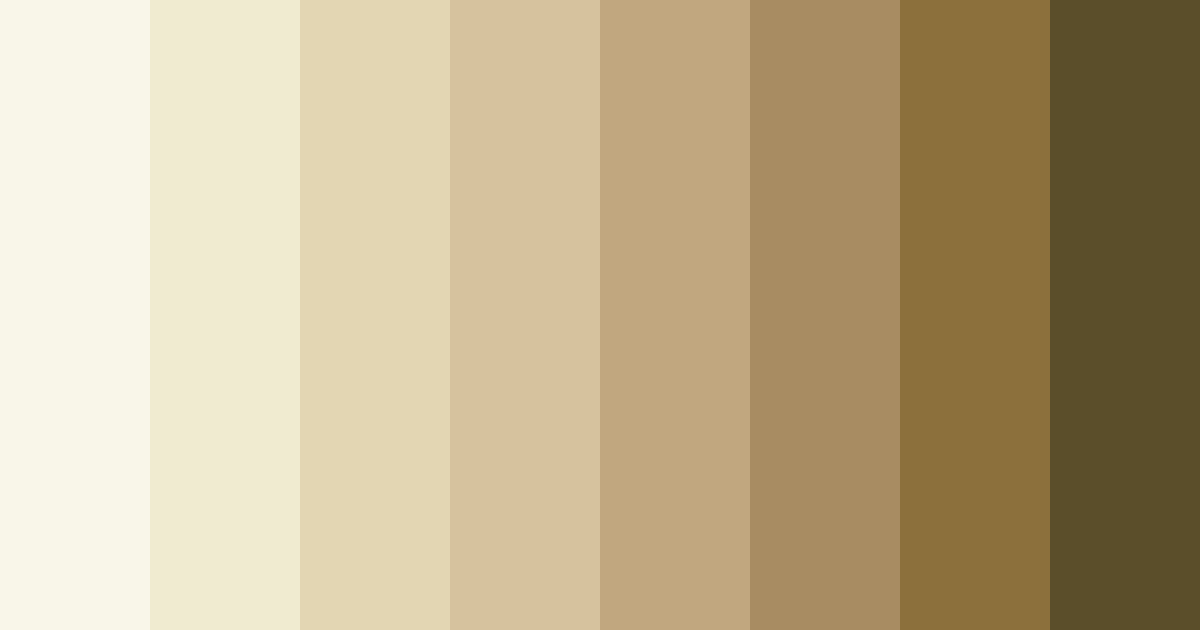 Download light beige color palette PNG image (landscape)