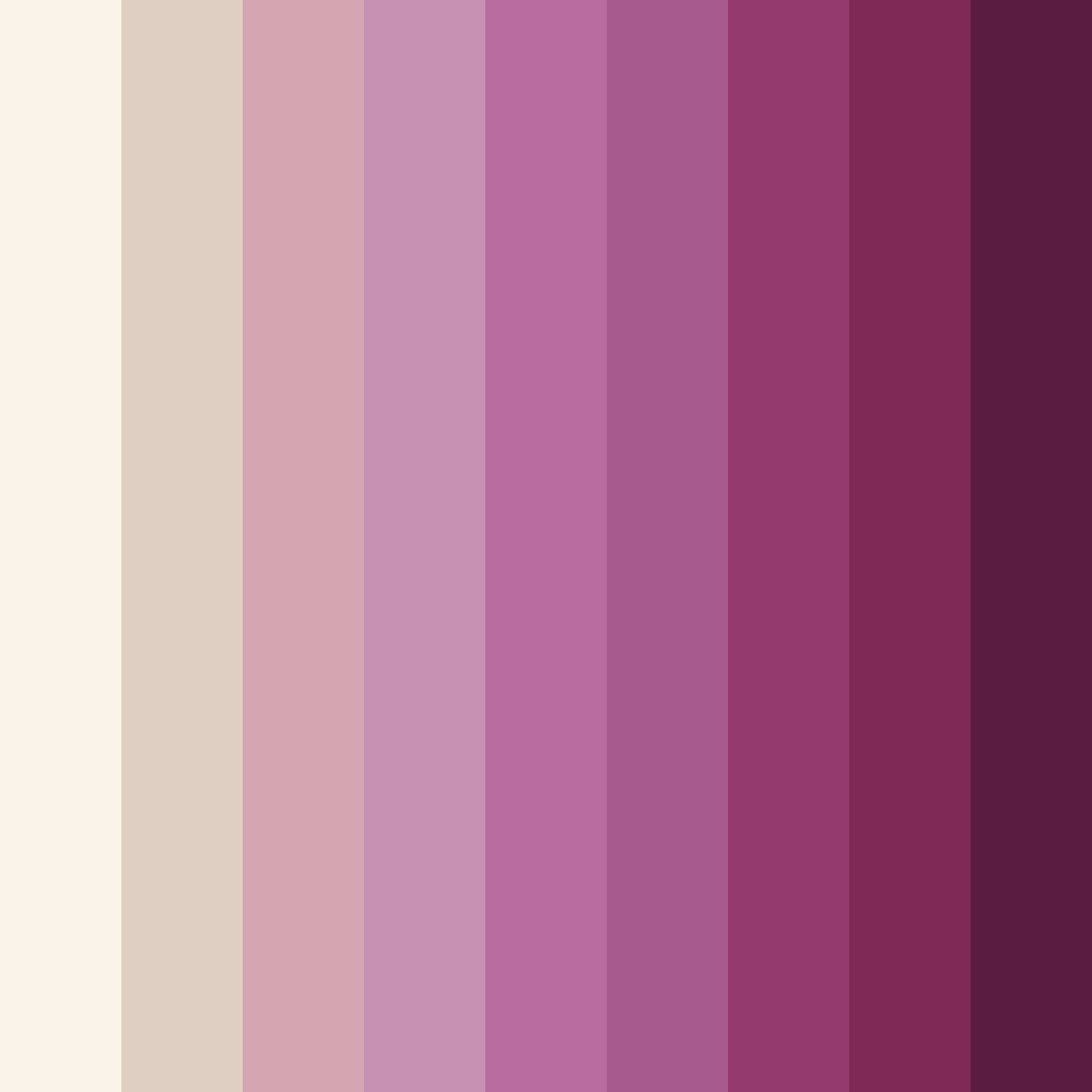 Download whispers of berry blossoms color palette PNG image (square)