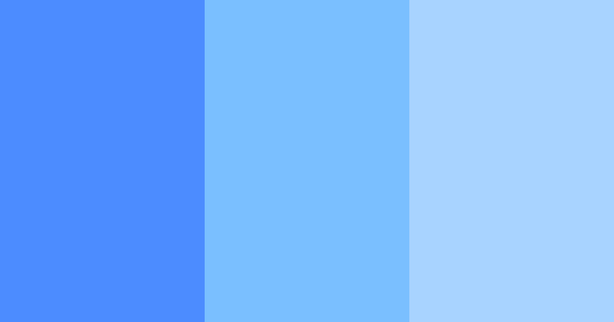 Download blue sky color palette PNG image (landscape)