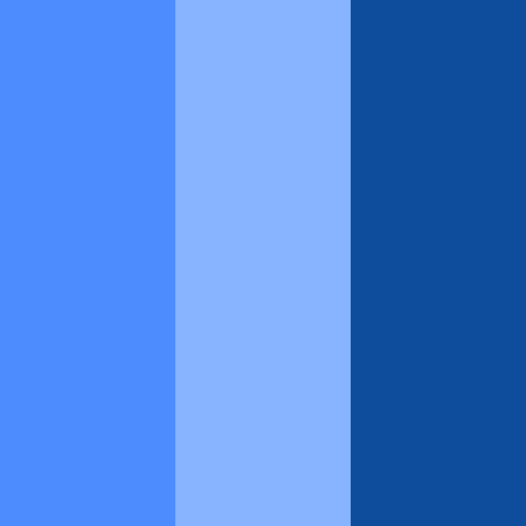 Download deep blue color palette PNG image (square)