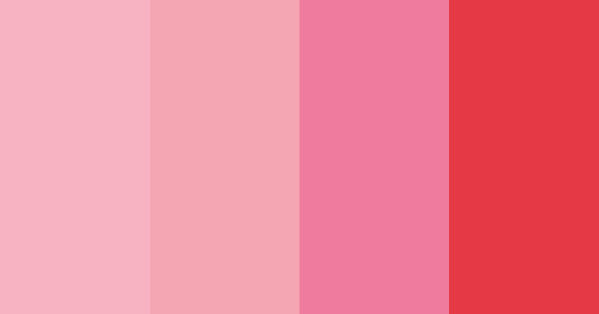 Download blossom blush color palette PNG image (landscape)