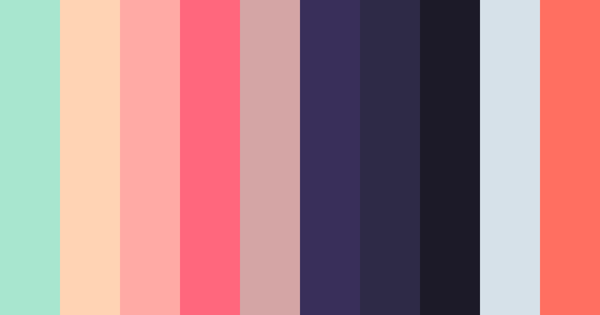 Download blossom & ember color palette PNG image (landscape)