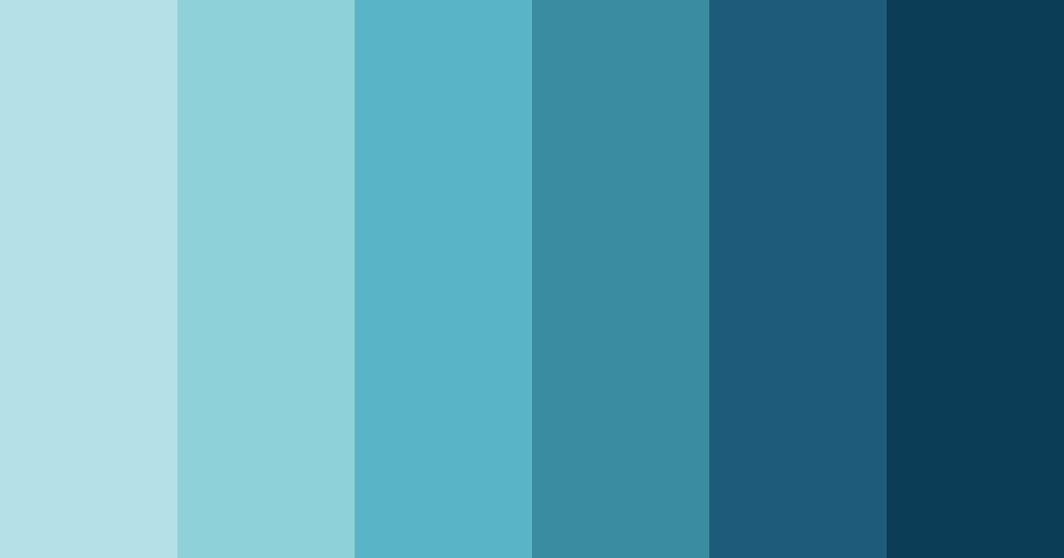 Download blue mine color palette PNG image (landscape)