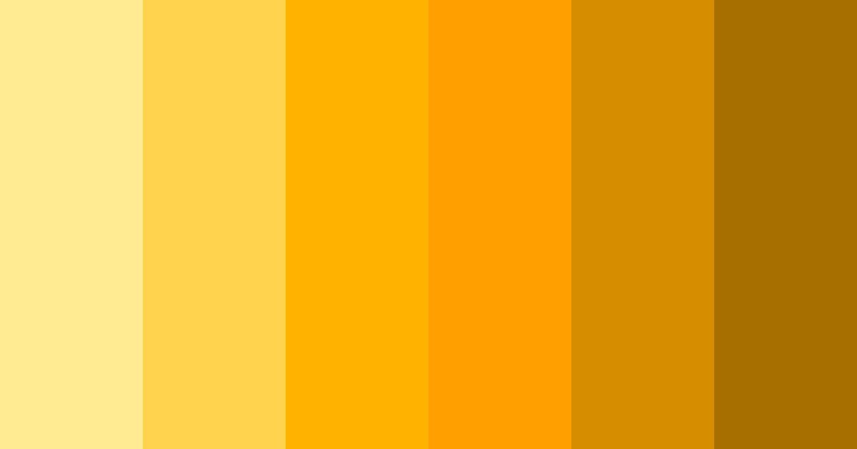 Download sunset golds color palette PNG image (landscape)