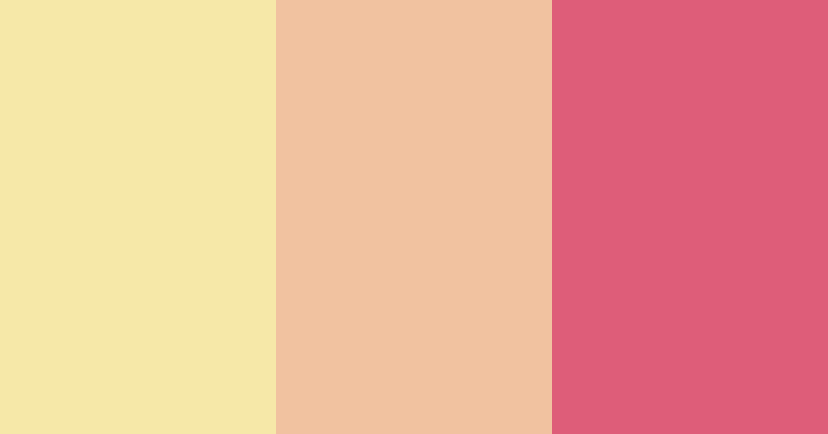 Download serenity blossoms color palette PNG image (landscape)