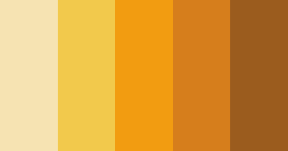 Download golden sunset color palette PNG image (landscape)