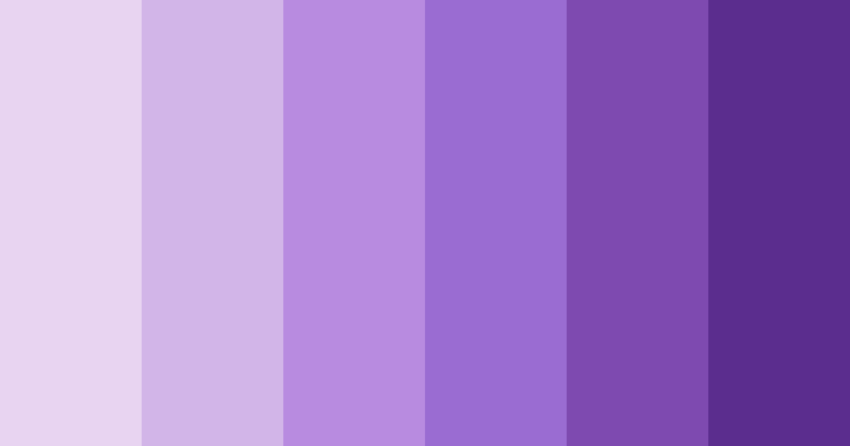 Download violet reverie color palette PNG image (landscape)