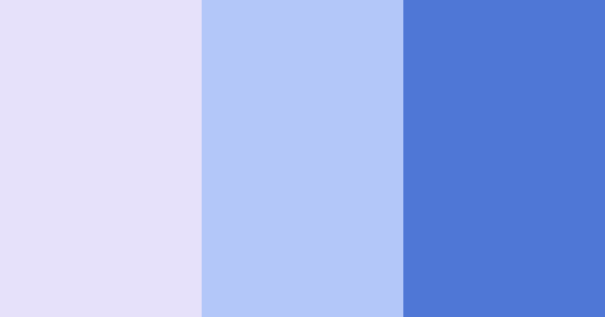 Download lavender blue color palette PNG image (landscape)