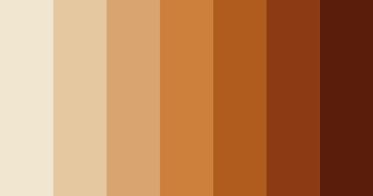 Download earthy elegance color palette PNG image (landscape)