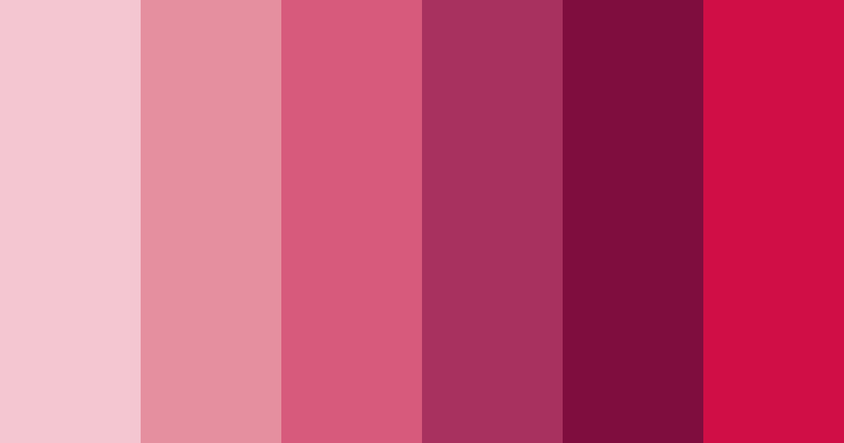 Download crimson romance color palette PNG image (landscape)