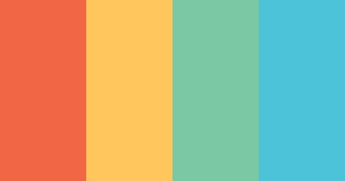 Download sunset oasis color palette PNG image (landscape)