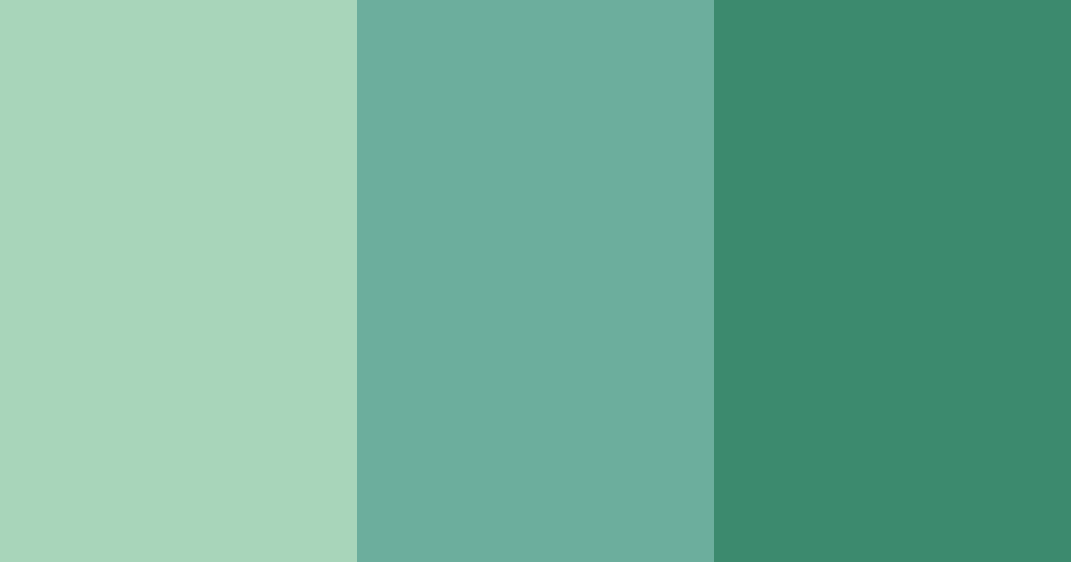 Download dark green color palette PNG image (landscape)