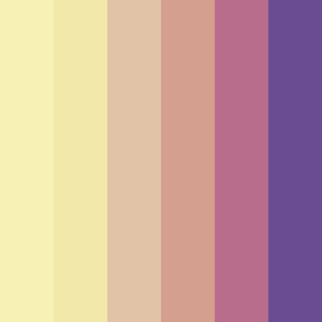 Download whimsical garden dreams color palette PNG image (square)