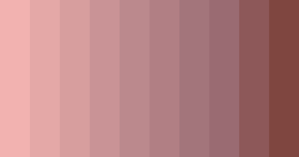 Download rosewood reverie color palette PNG image (landscape)