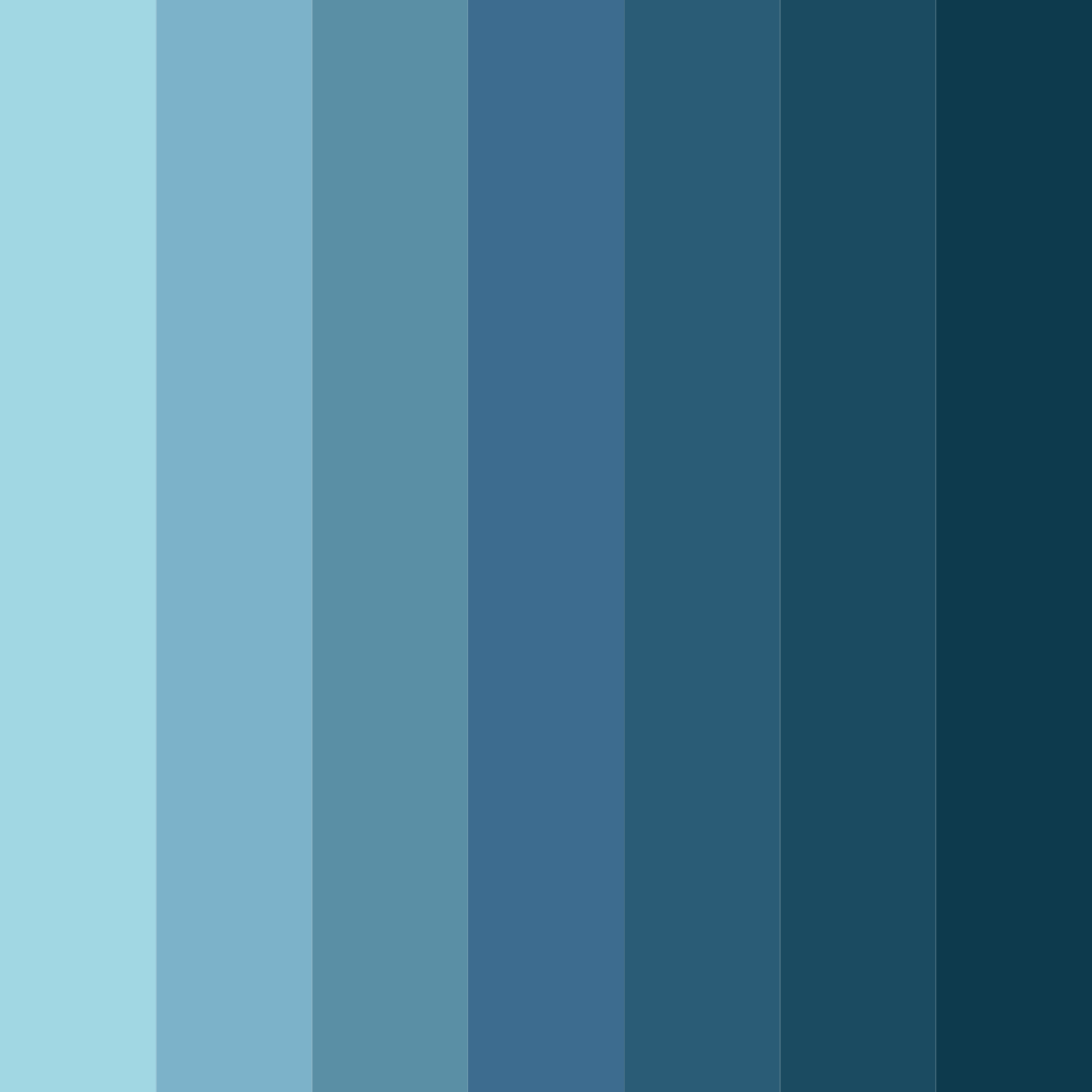 Download aqua majesty color palette PNG image (square)