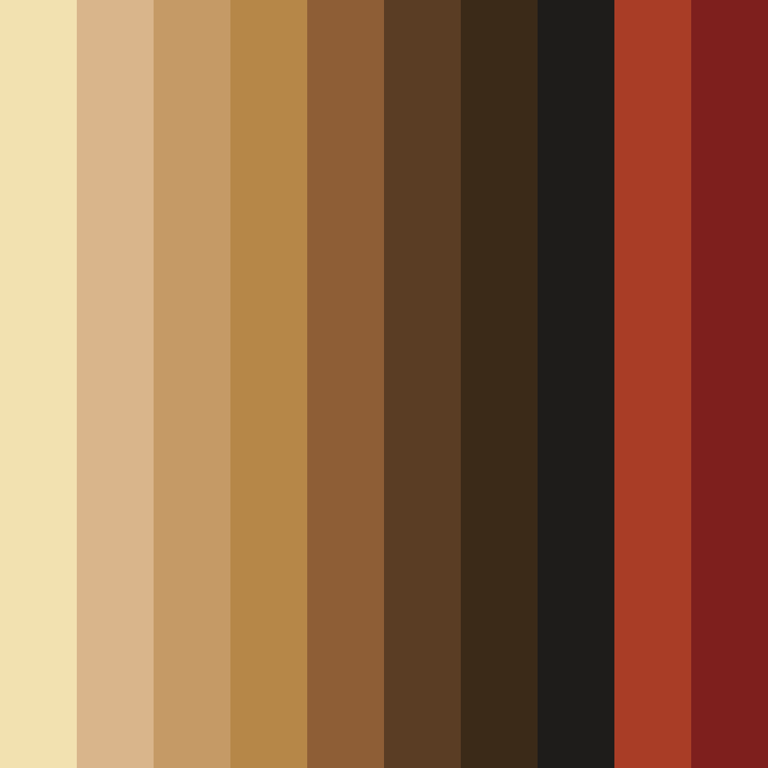 Download echoes of valor color palette PNG image (square)