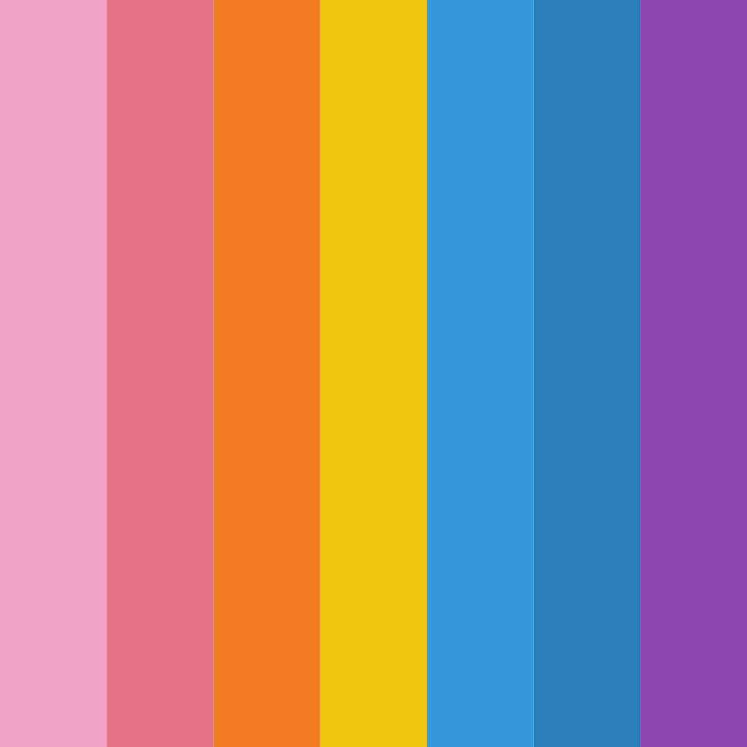 Download crimson skies and ocean dreams color palette PNG image (square)