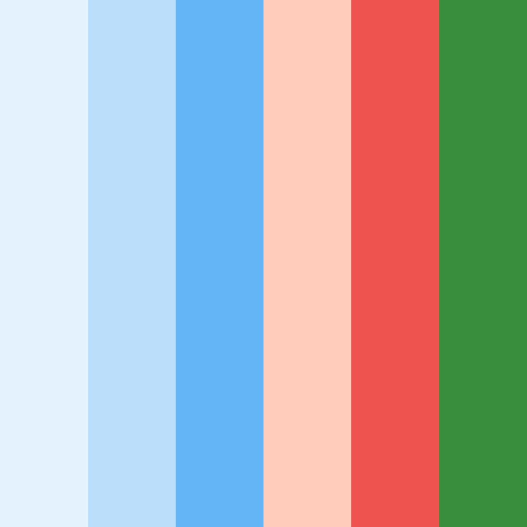 Download patriotic breeze color palette PNG image (square)