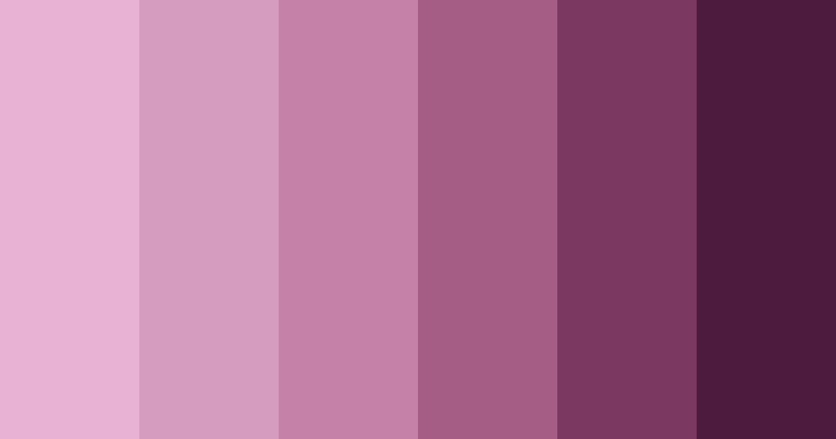 Download blossom shadows color palette PNG image (landscape)