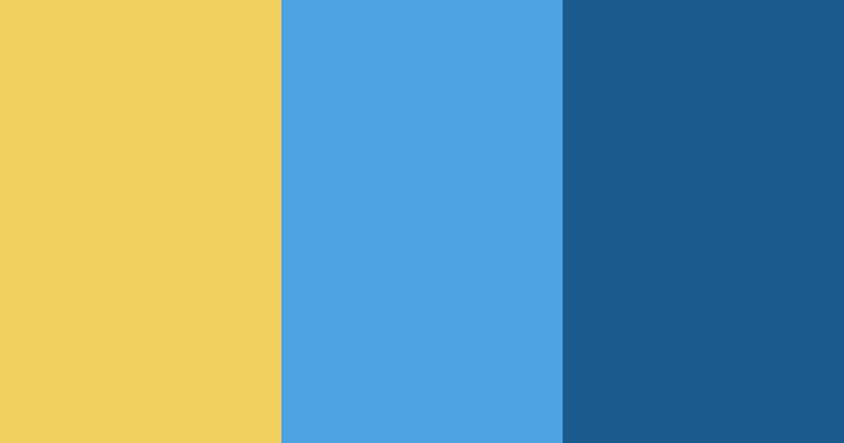 Download golden azure dream color palette PNG image (landscape)