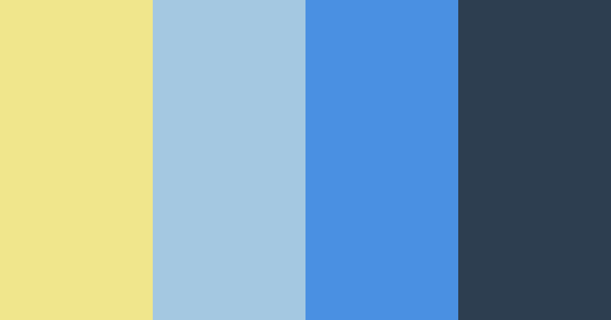 Download blue school color palette PNG image (landscape)