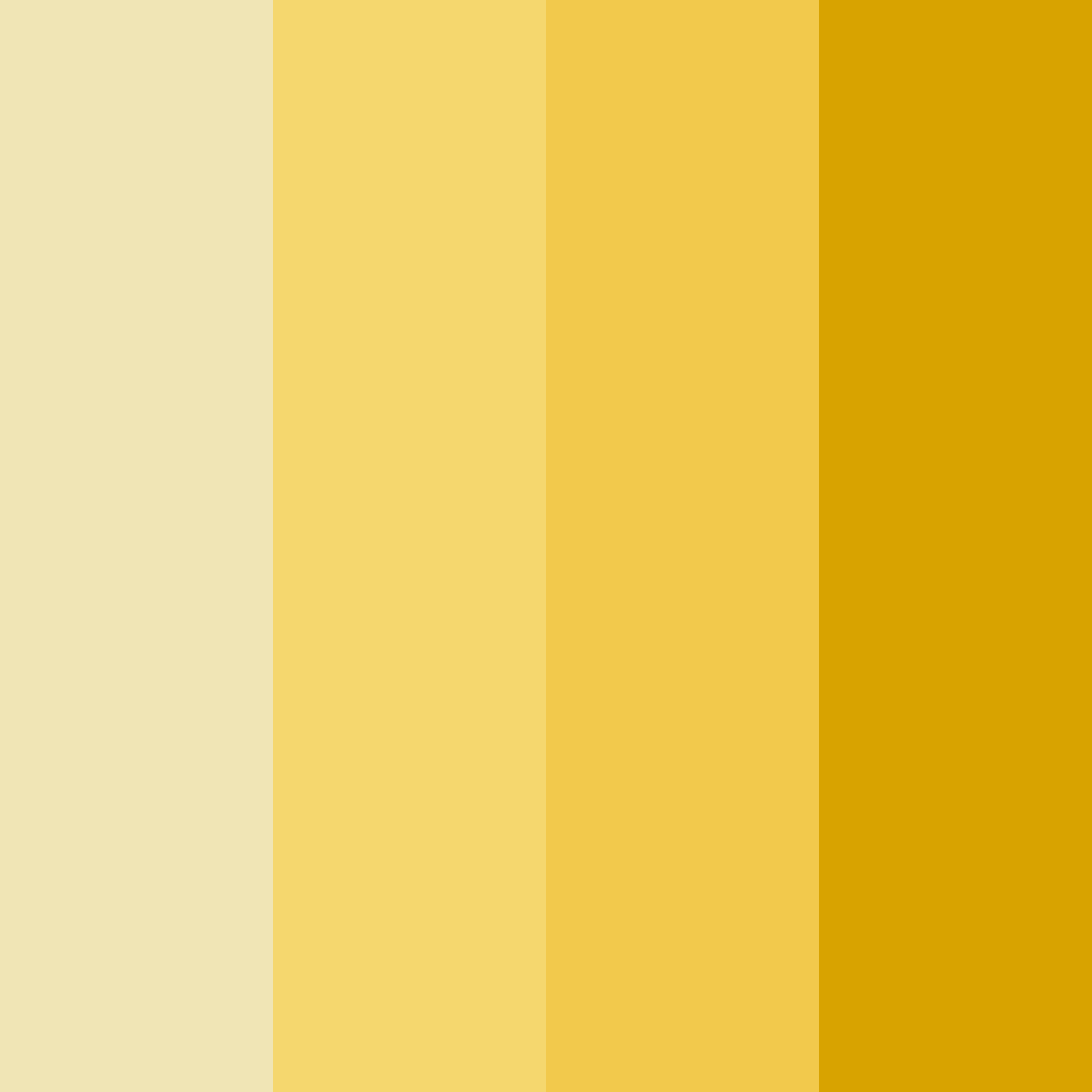 Download golden harmony color palette PNG image (square)