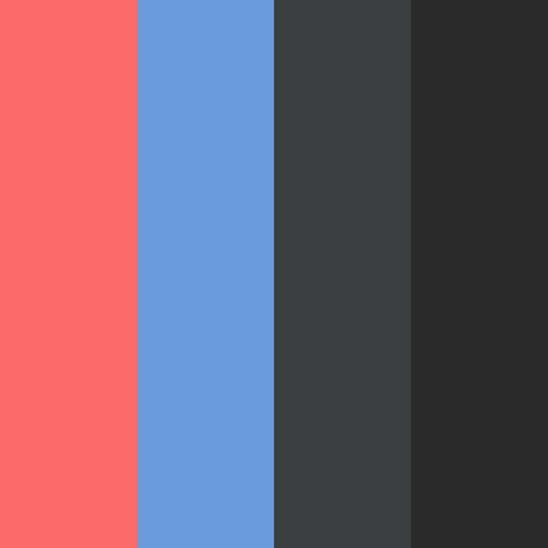 Download crimson twilight color palette PNG image (square)