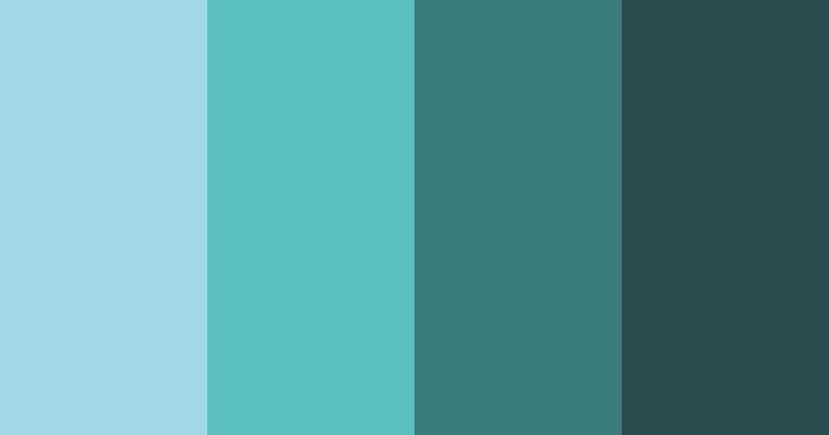 Download tropical feathers color palette PNG image (landscape)