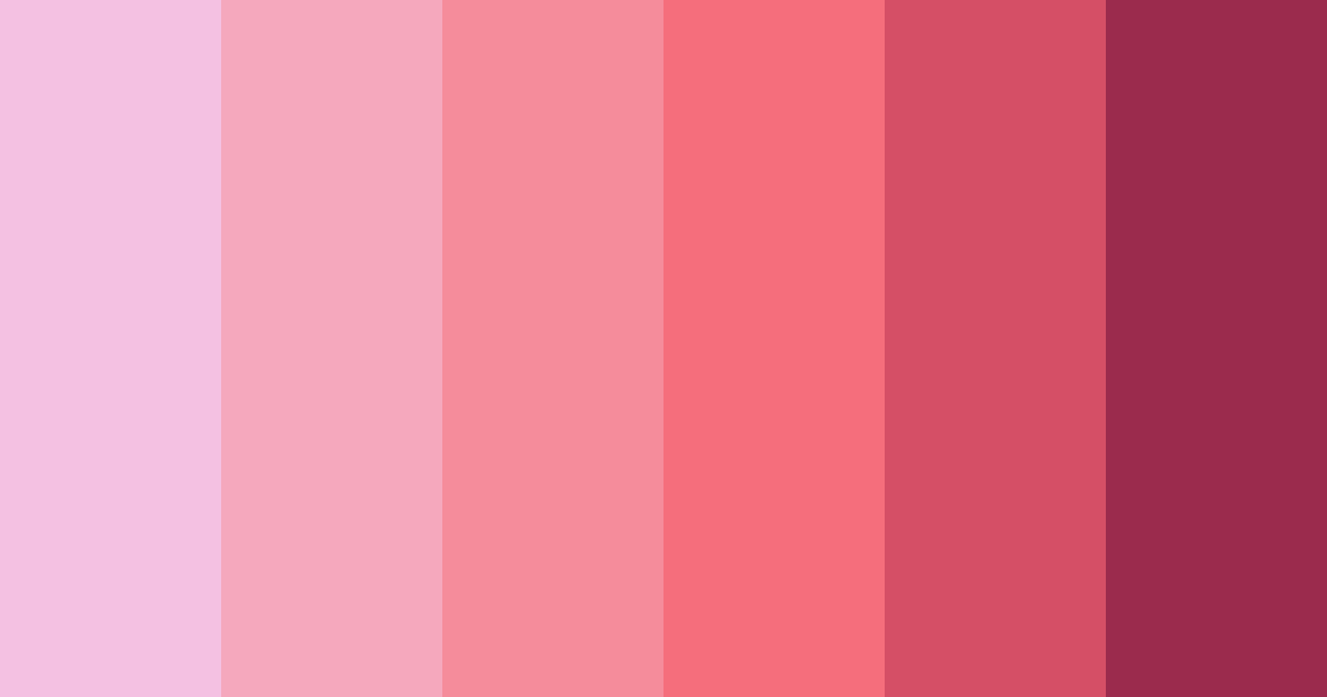 Download blossom kiss color palette PNG image (landscape)