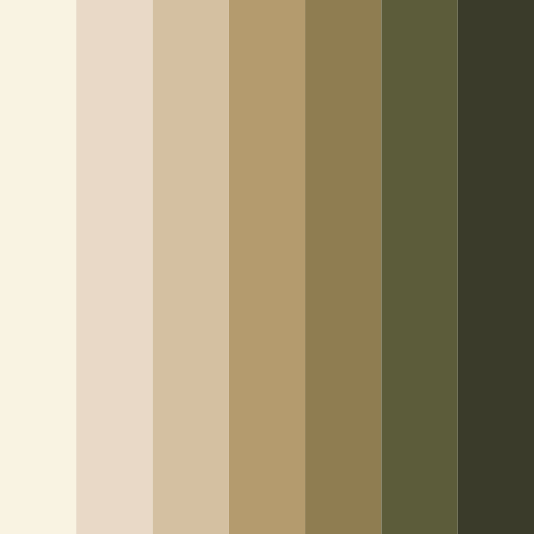 Download moonlit earthtones color palette PNG image (square)