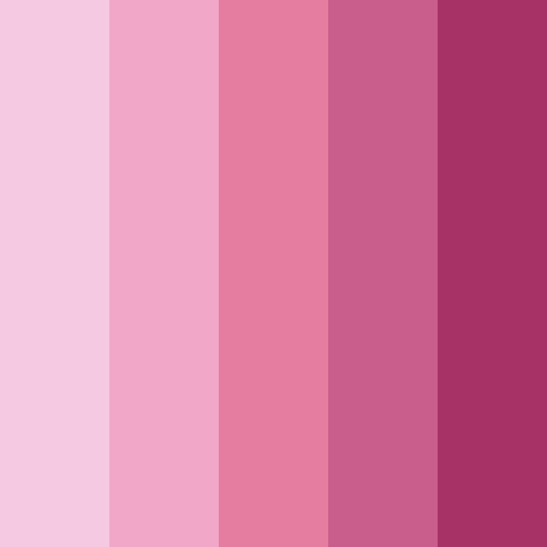Download pink drops color palette PNG image (square)