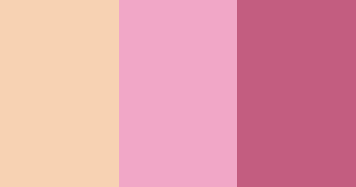 Download parisian blossom color palette PNG image (landscape)