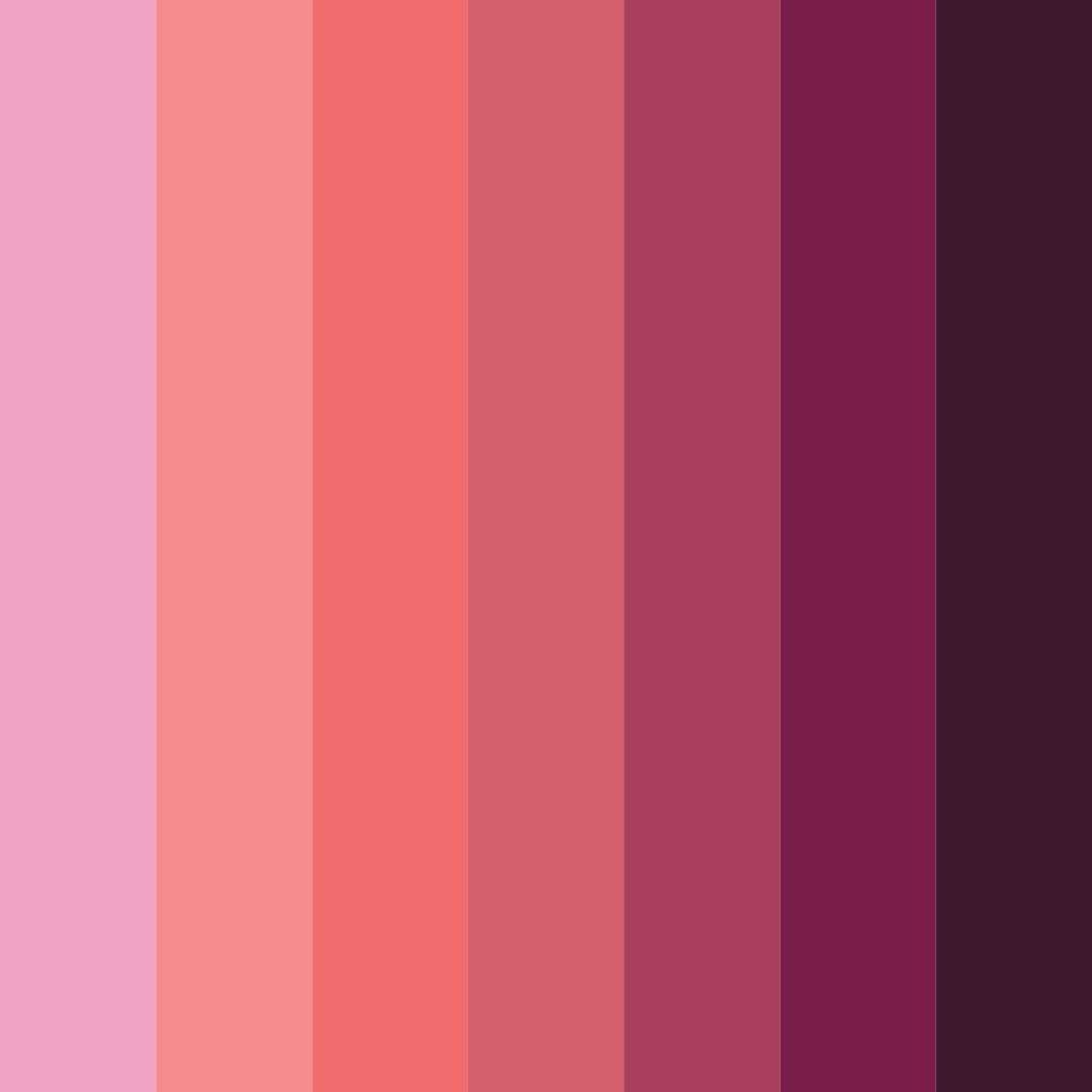 Download crimson waves color palette PNG image (square)
