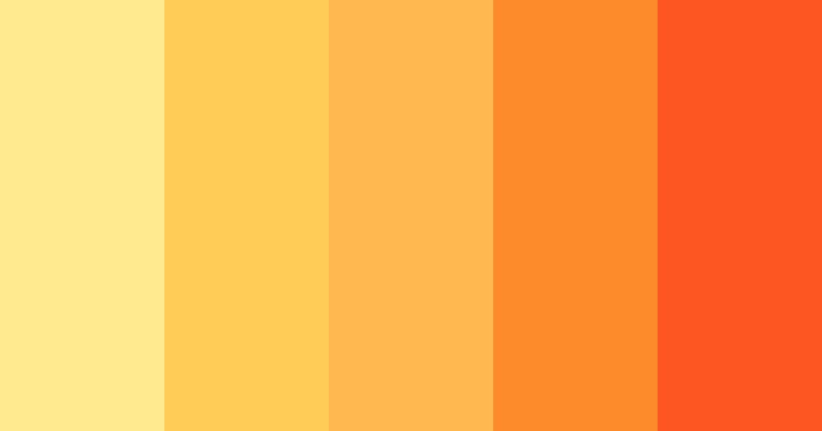 Download sunset serenade color palette PNG image (landscape)