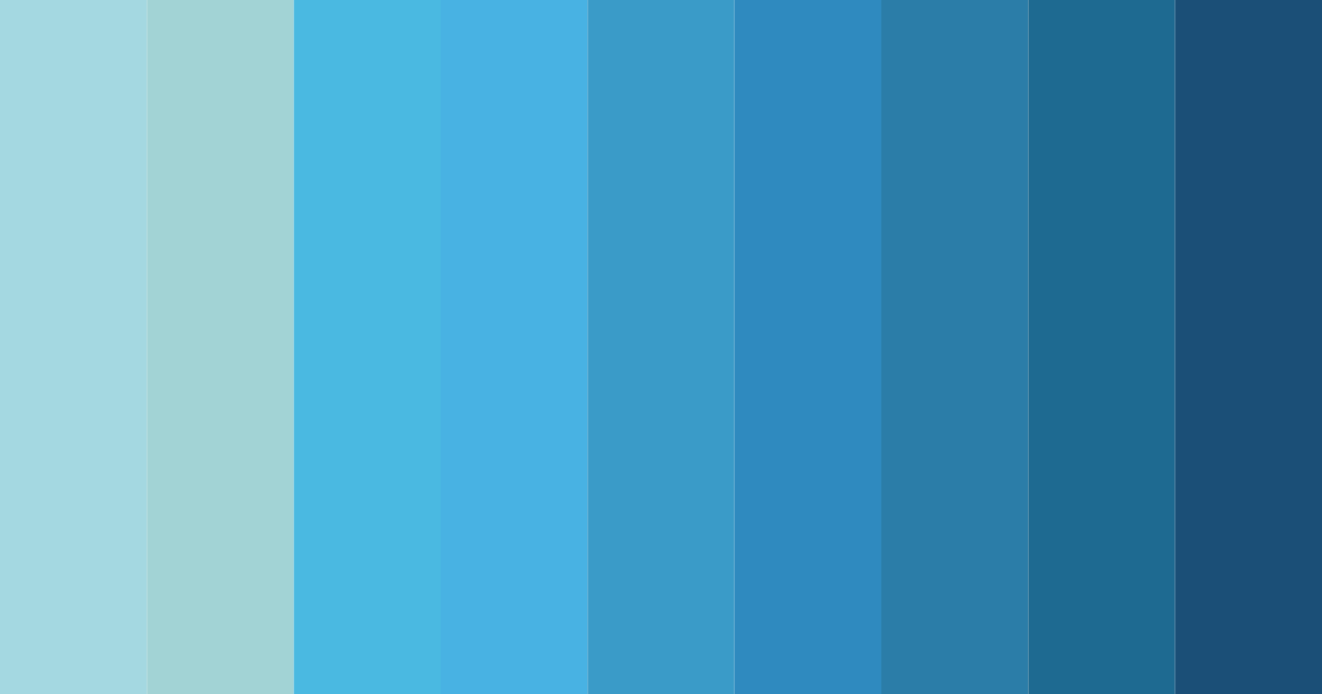Download mystery machine blues color palette PNG image (landscape)