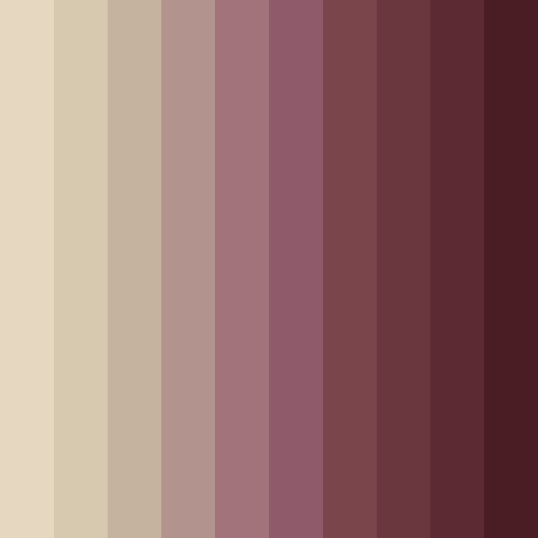 Download elegant earthy tones color palette PNG image (square)