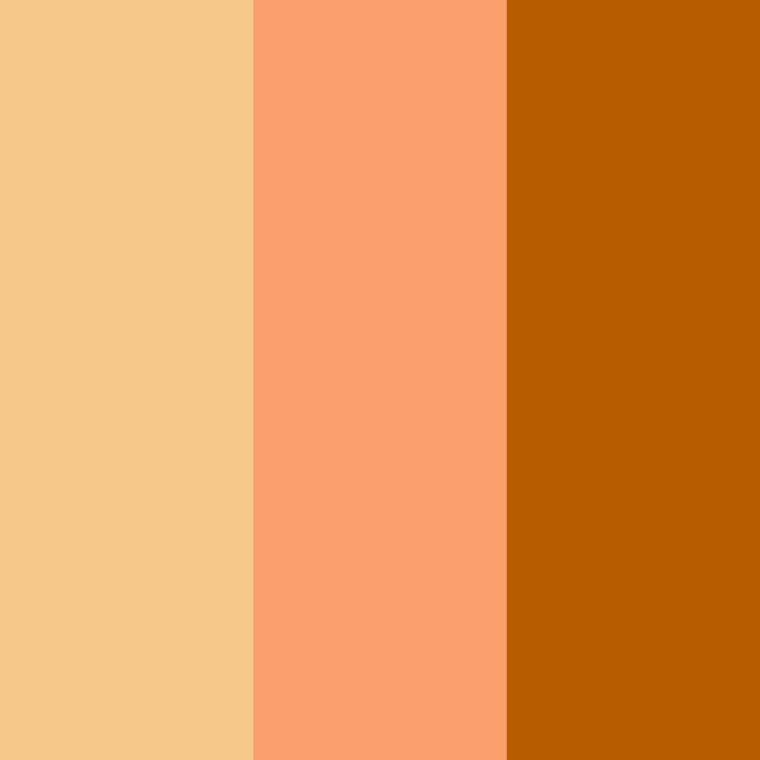 Download golden ember glow color palette PNG image (square)